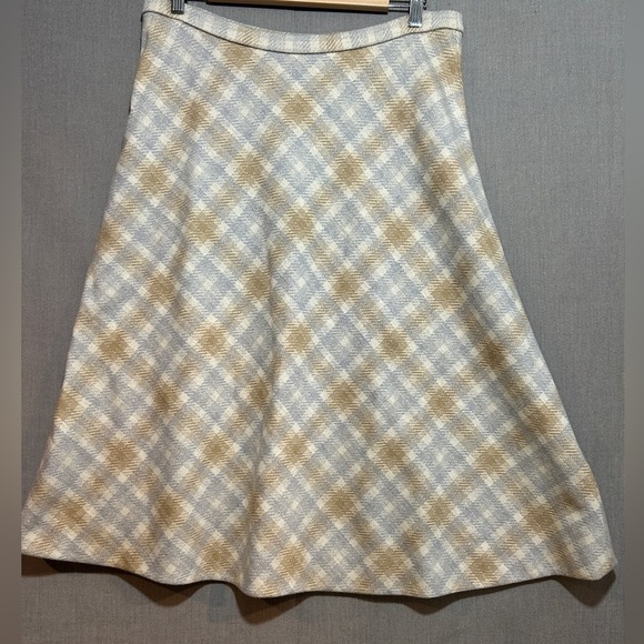 Bleyle Dresses & Skirts - Vintage wool A line skirt with stretch size 16 made in Germany